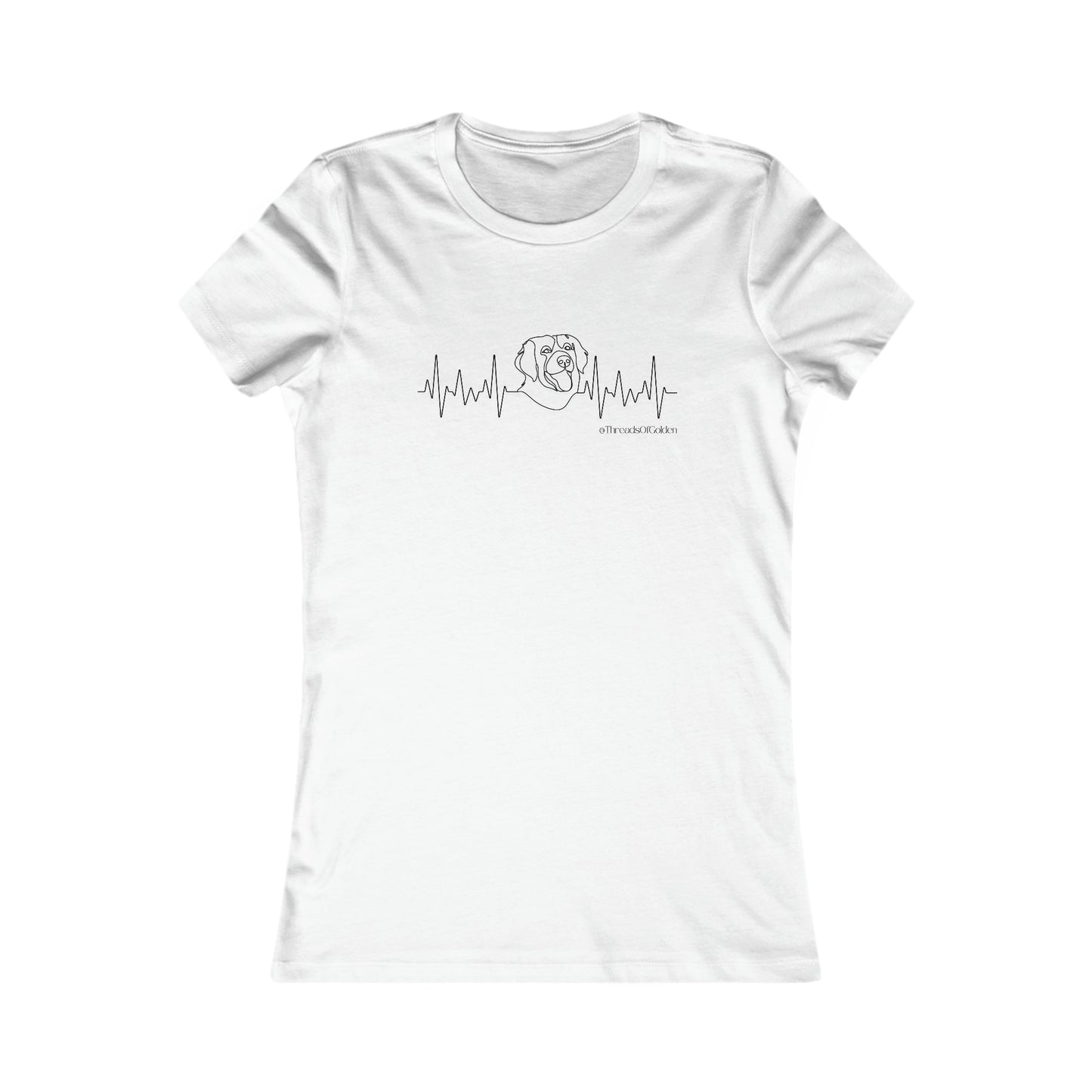 Golden Heartbeat Women's Tee