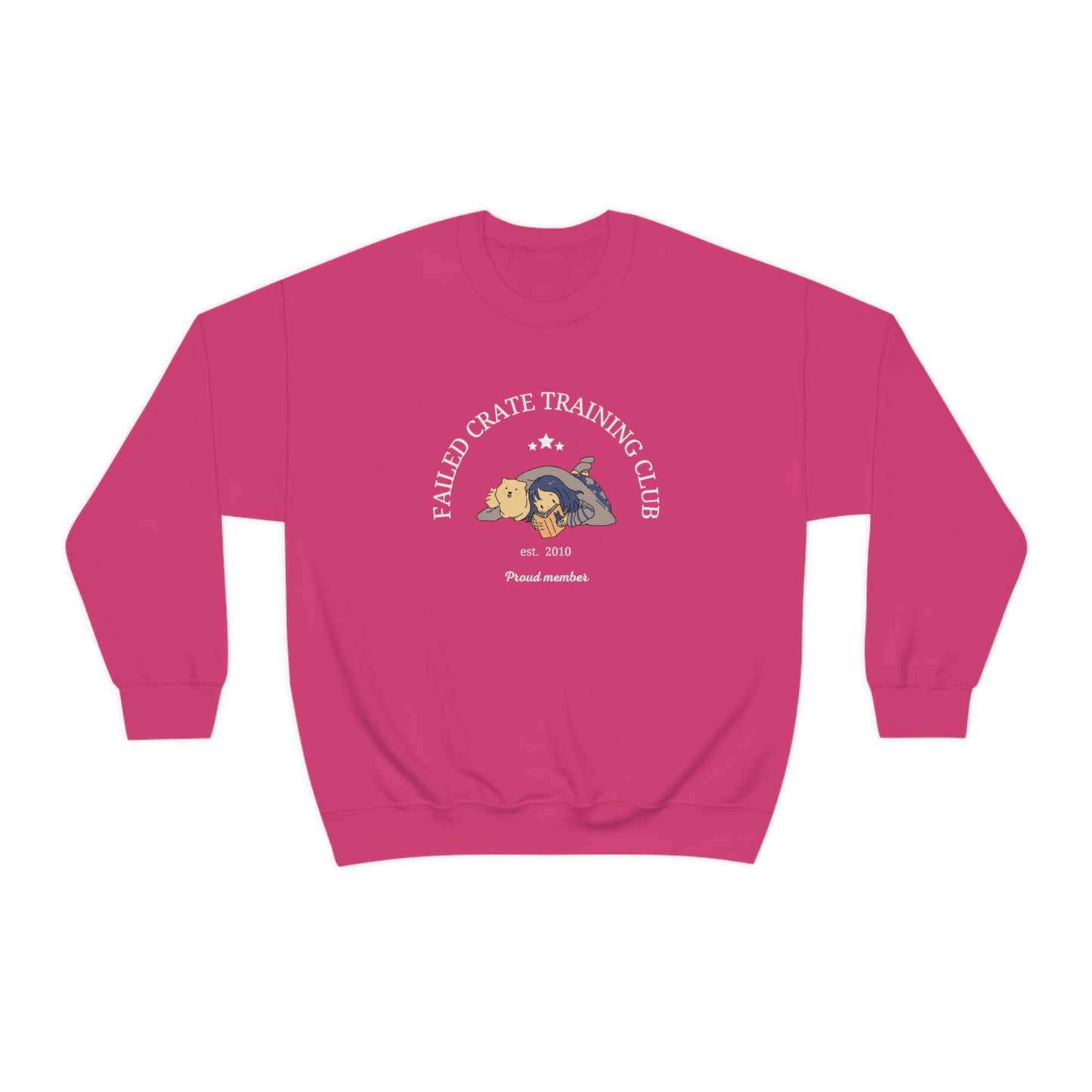 Failed Crate Training Unisex Crewneck Sweatshirt