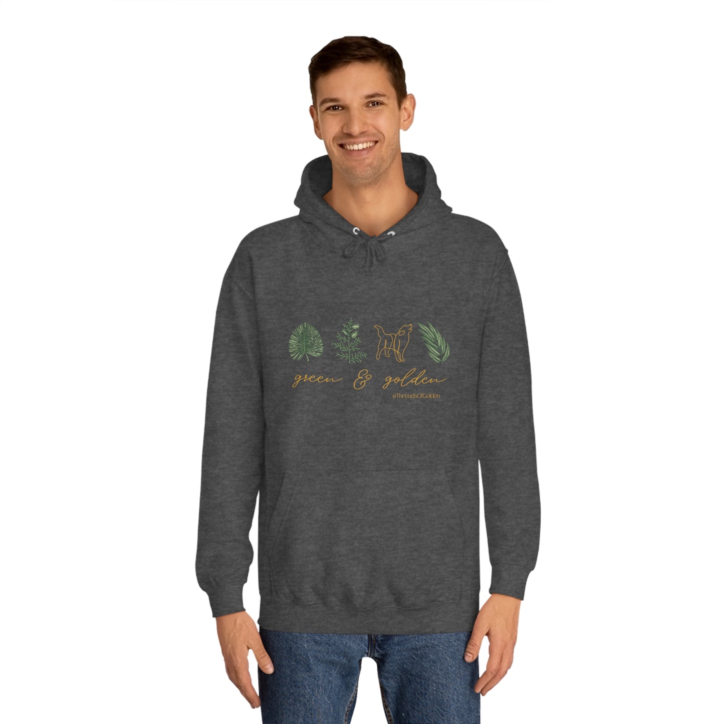 Green & Golden Hoodie