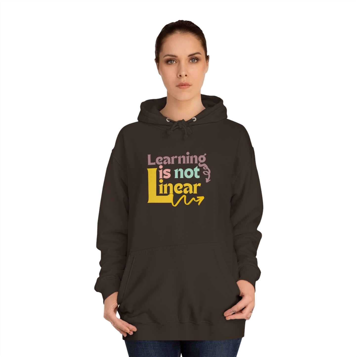Learning Is Not Linear Hoodie