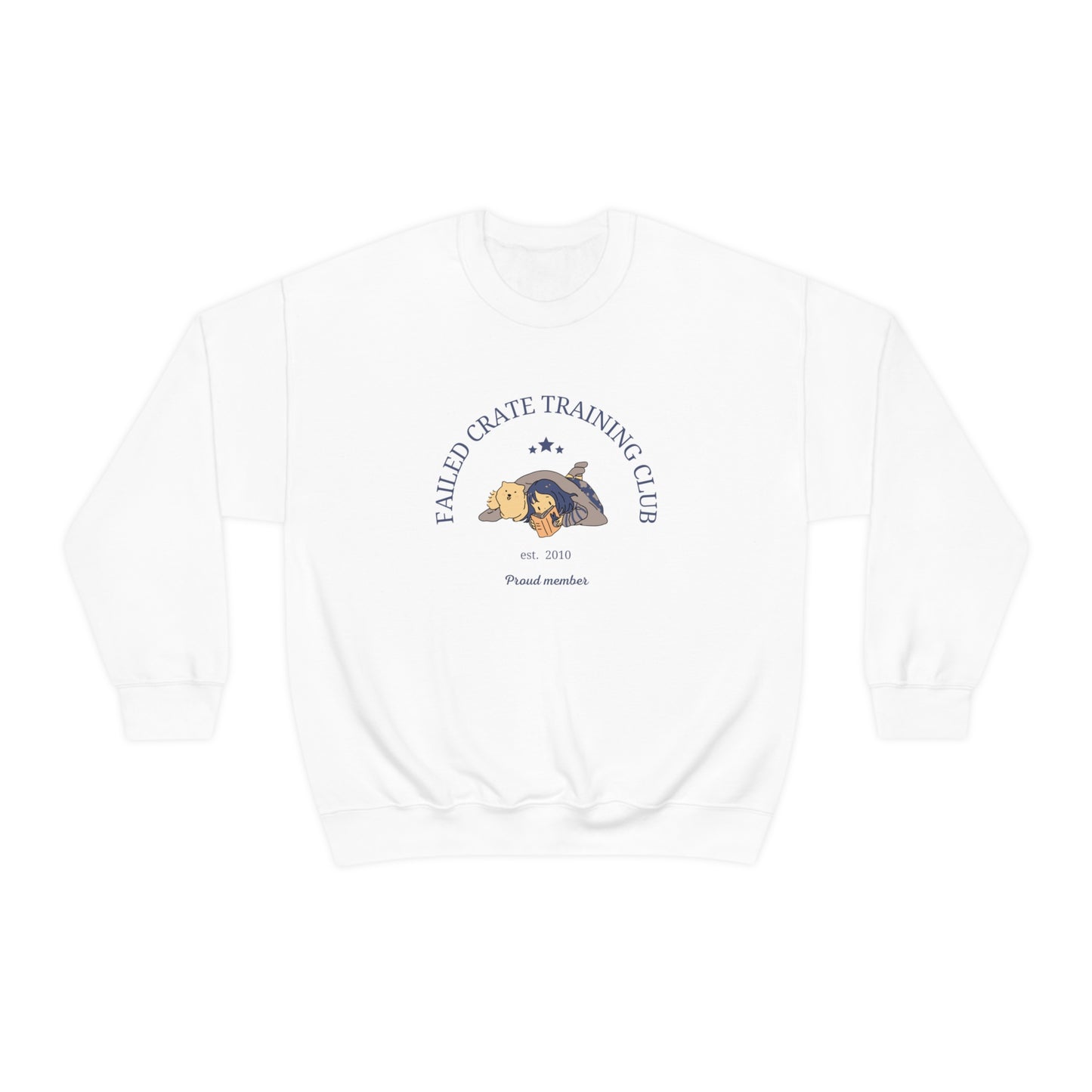 Failed Crate Training Unisex Crewneck Sweatshirt