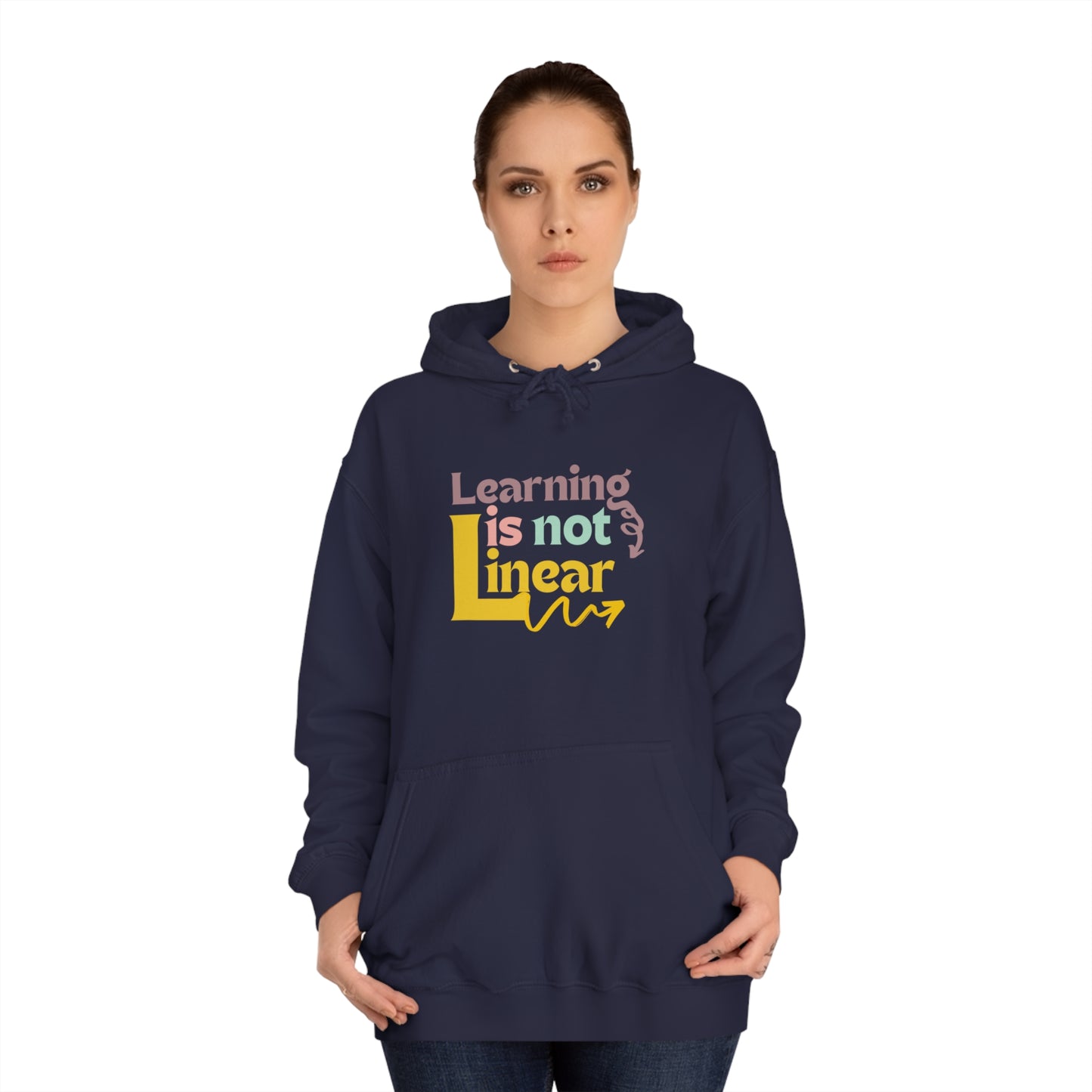 Learning Is Not Linear Hoodie