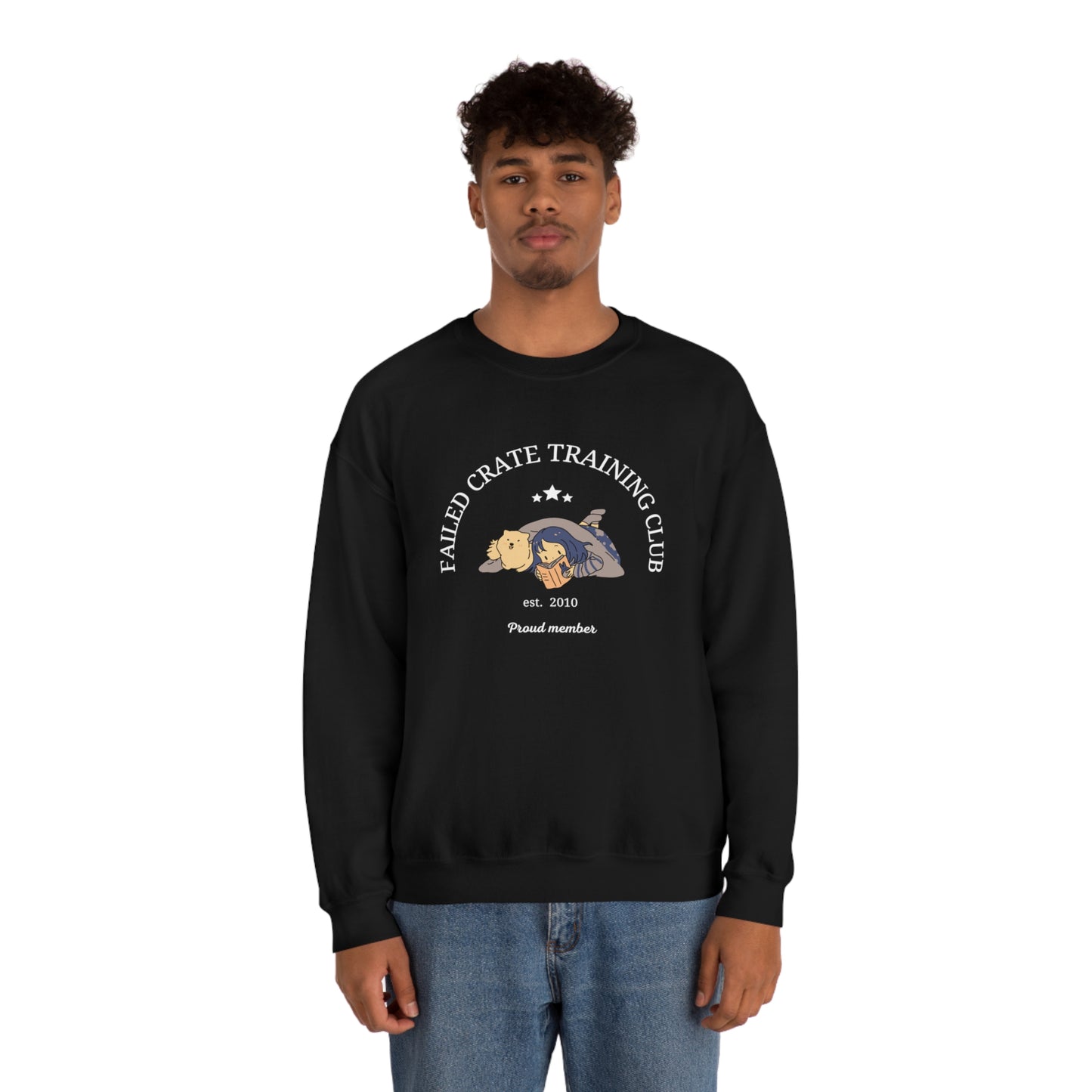 Failed Crate Training Unisex Crewneck Sweatshirt