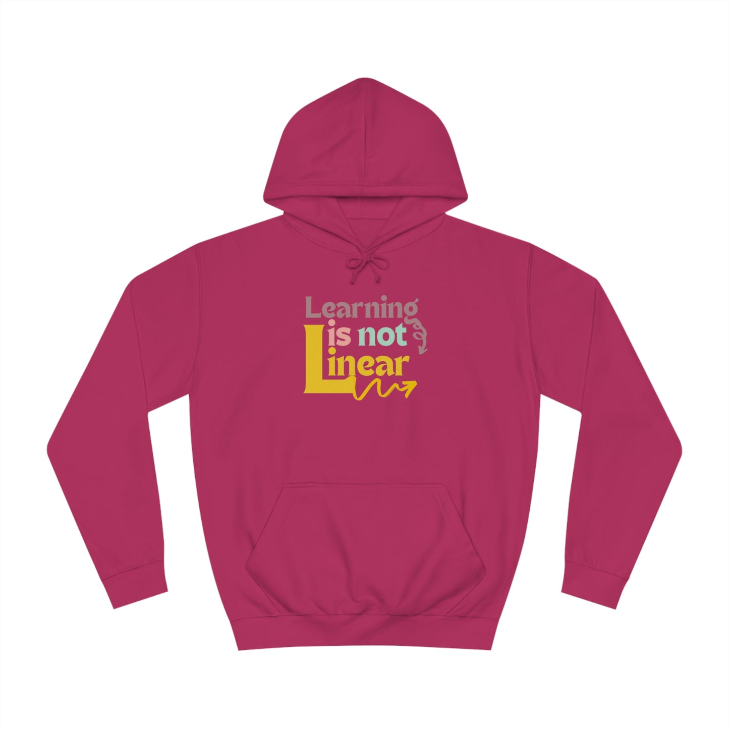 Learning Is Not Linear Hoodie