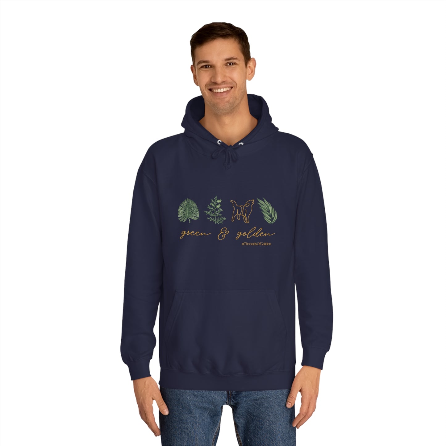 Green & Golden Hoodie