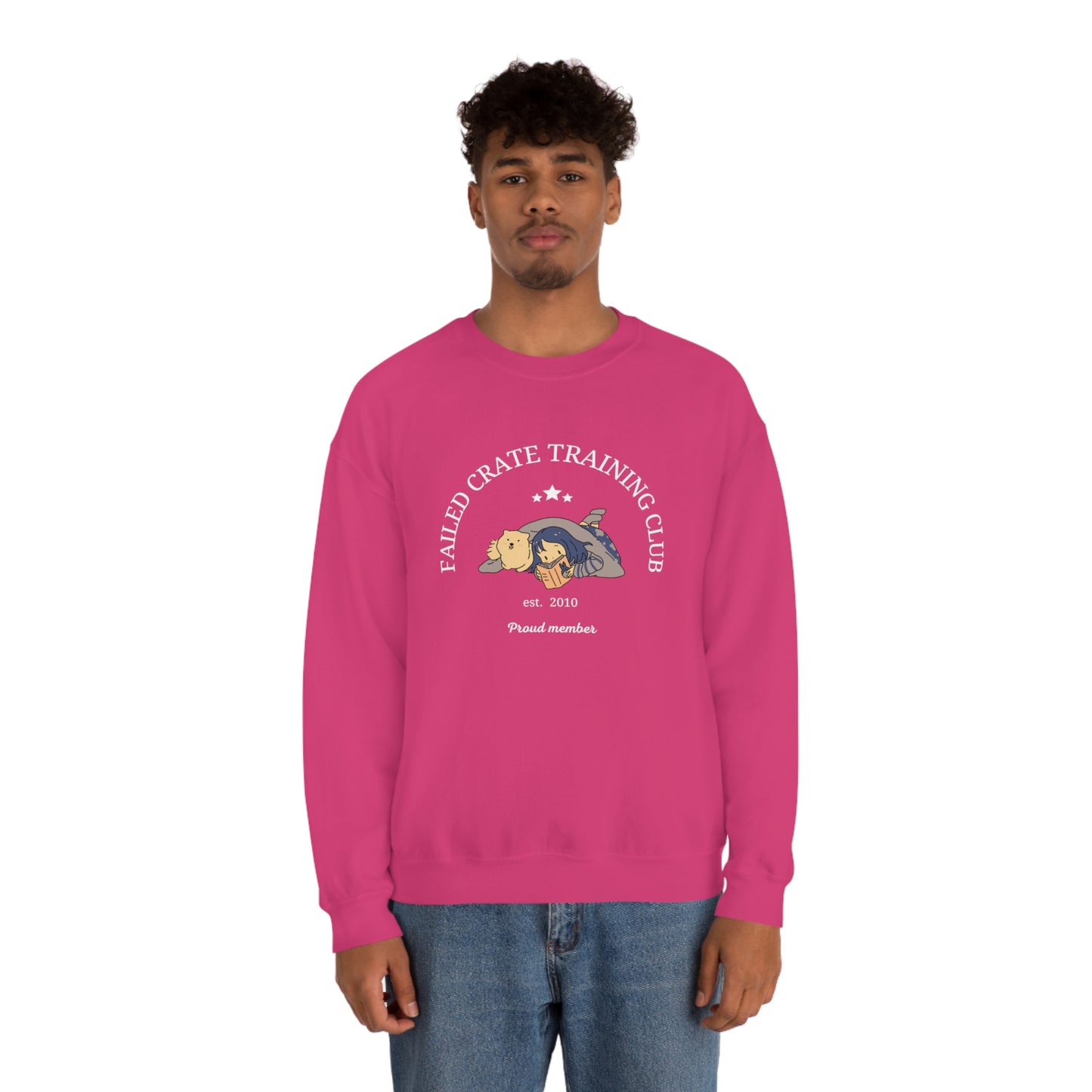 Failed Crate Training Unisex Crewneck Sweatshirt