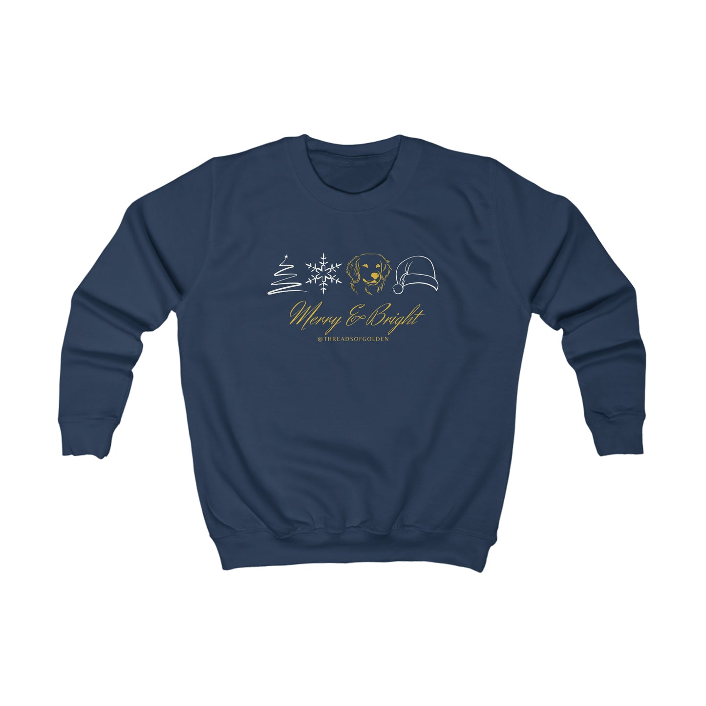 Kids Merry & Bright Sweatshirt
