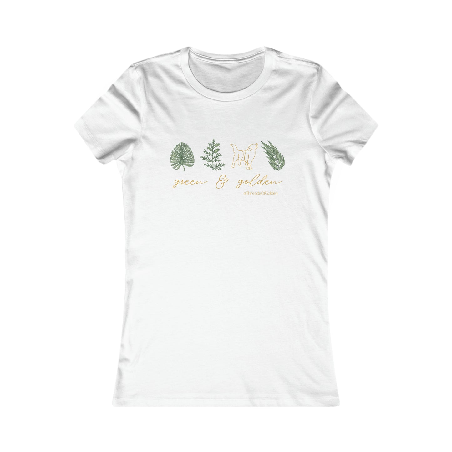 Green & Golden Women's Tee