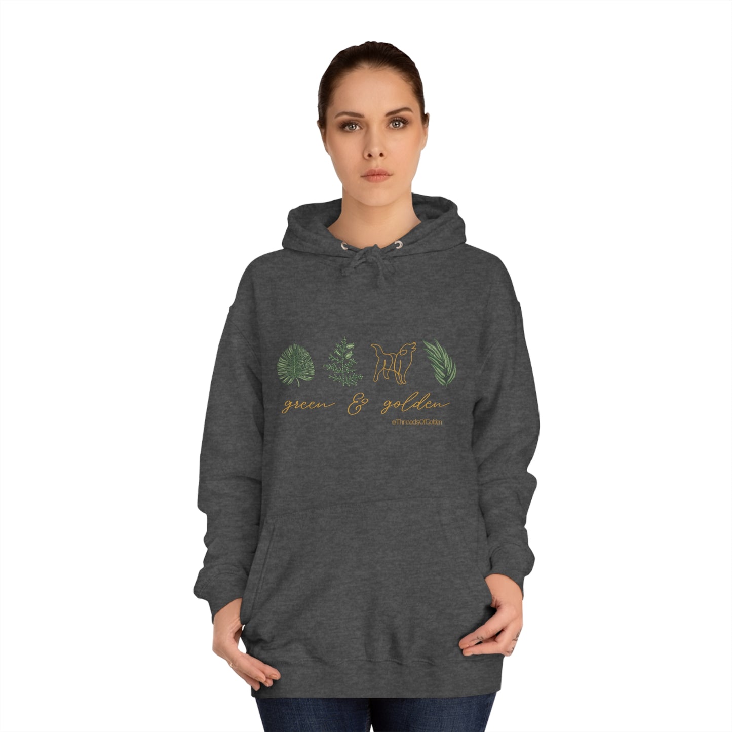 Green & Golden Hoodie