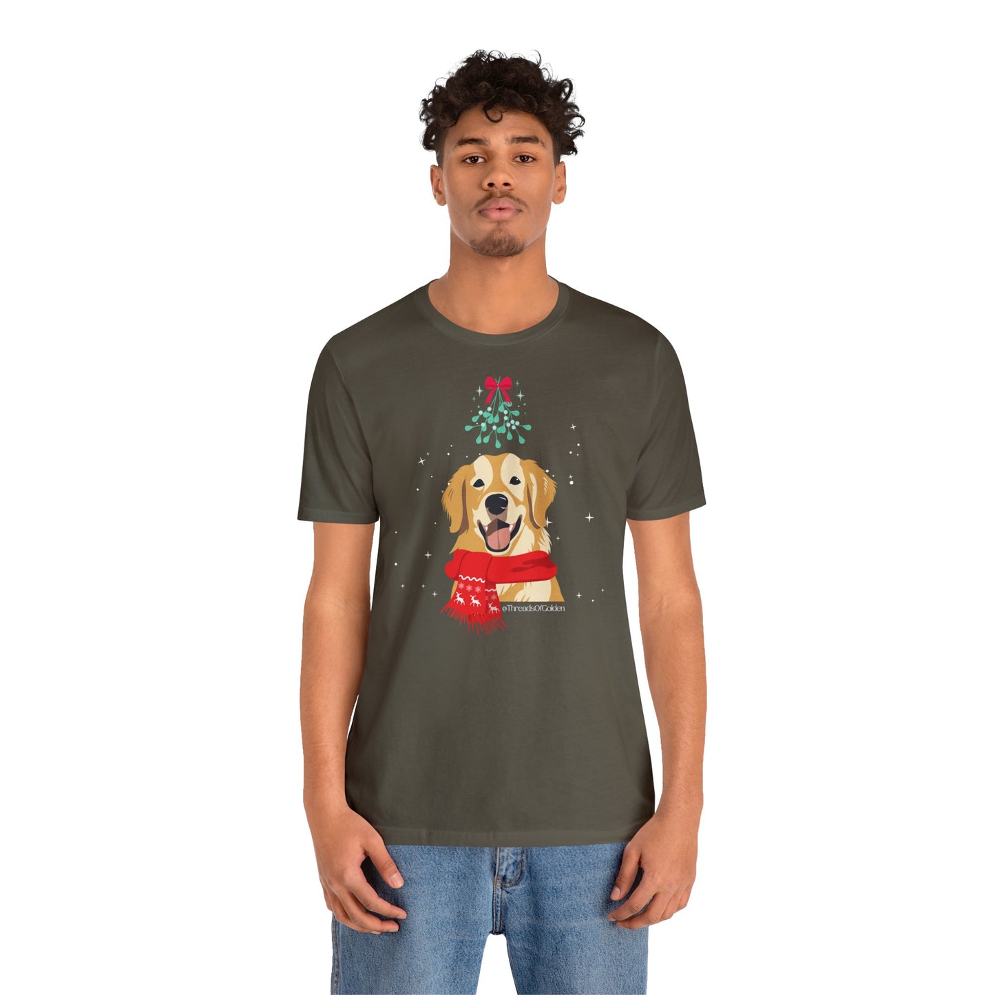Mistletoe Kiss Unisex Tee