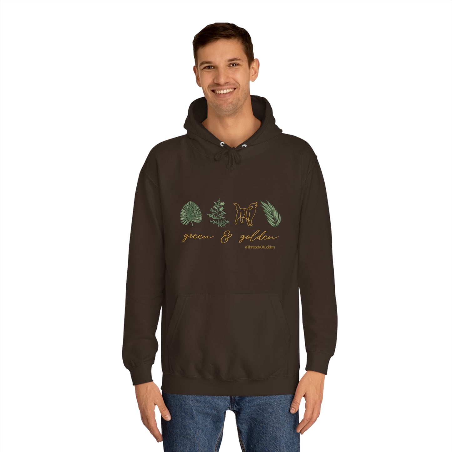 Green & Golden Hoodie