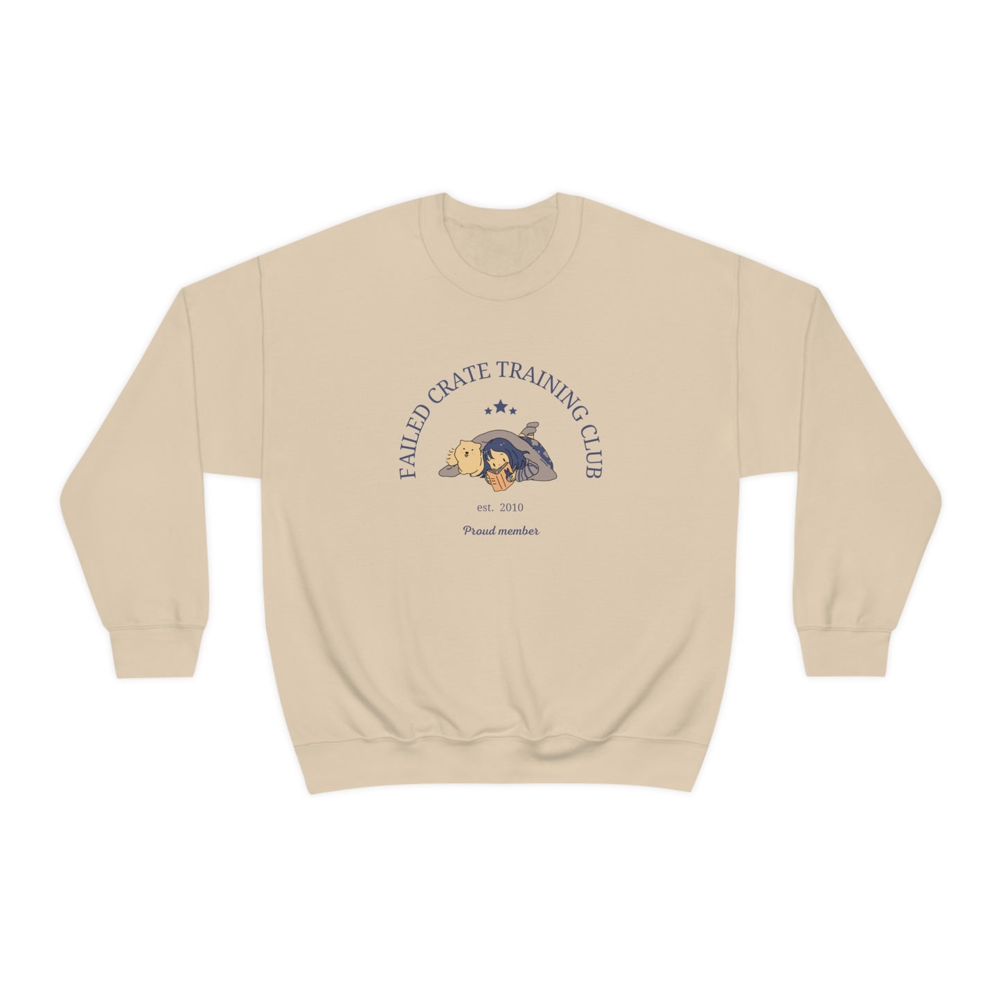 Failed Crate Training Unisex Crewneck Sweatshirt