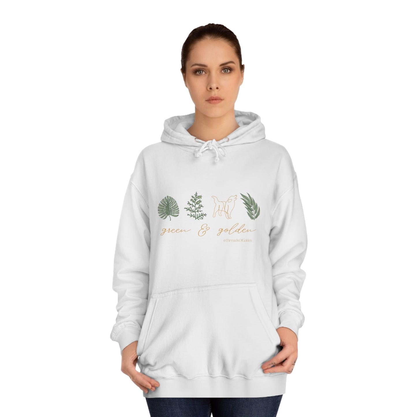 Green & Golden Hoodie