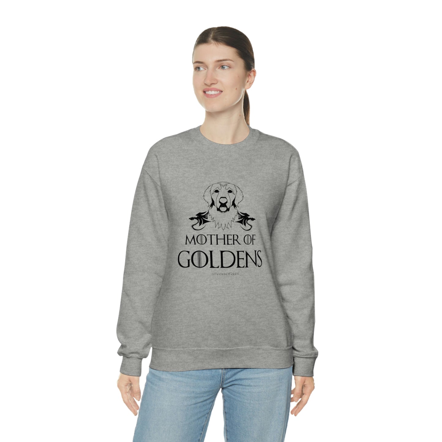 Mother Of Goldens Unisex Crewneck Sweatshirt