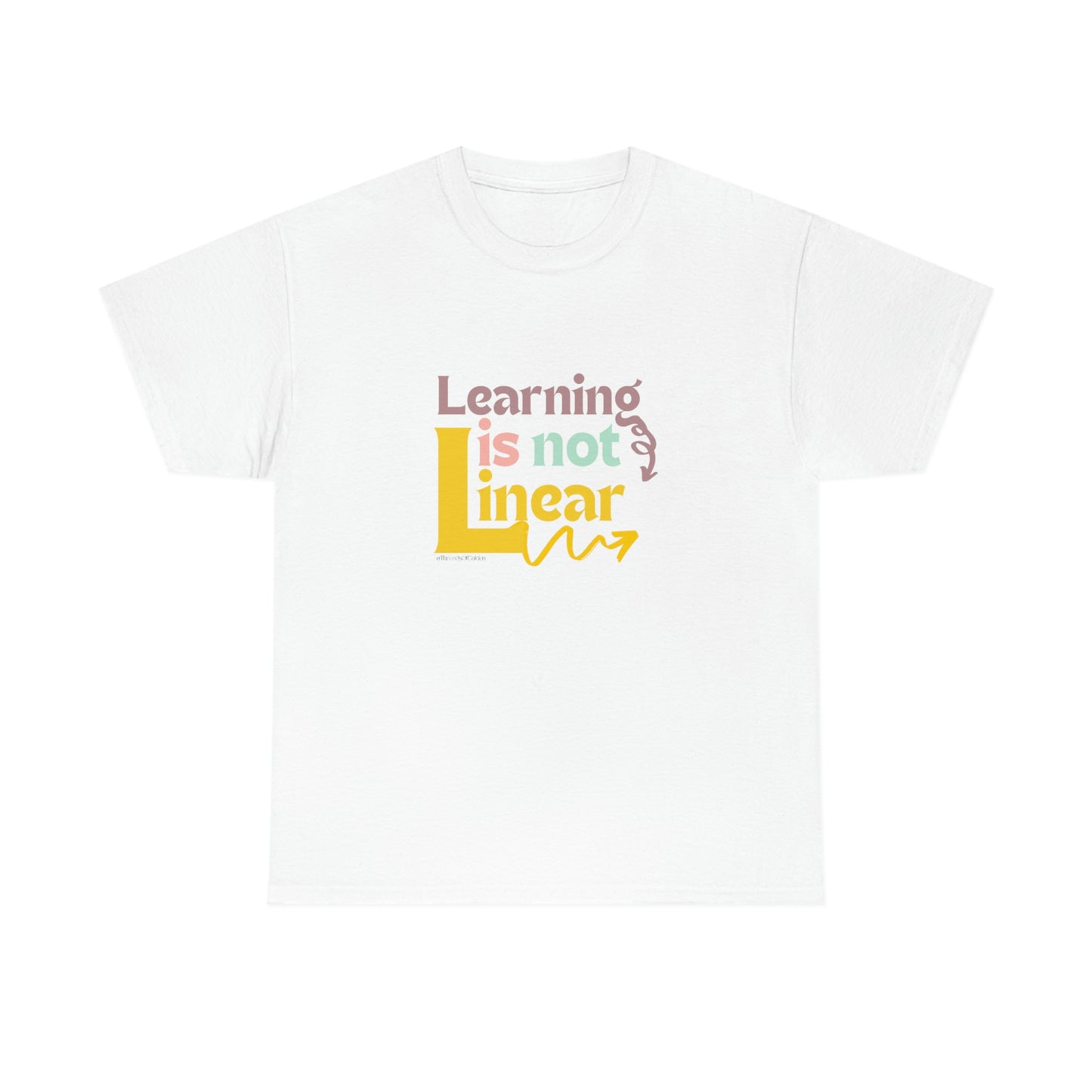 Learning Is Not Linear Unisex Tee