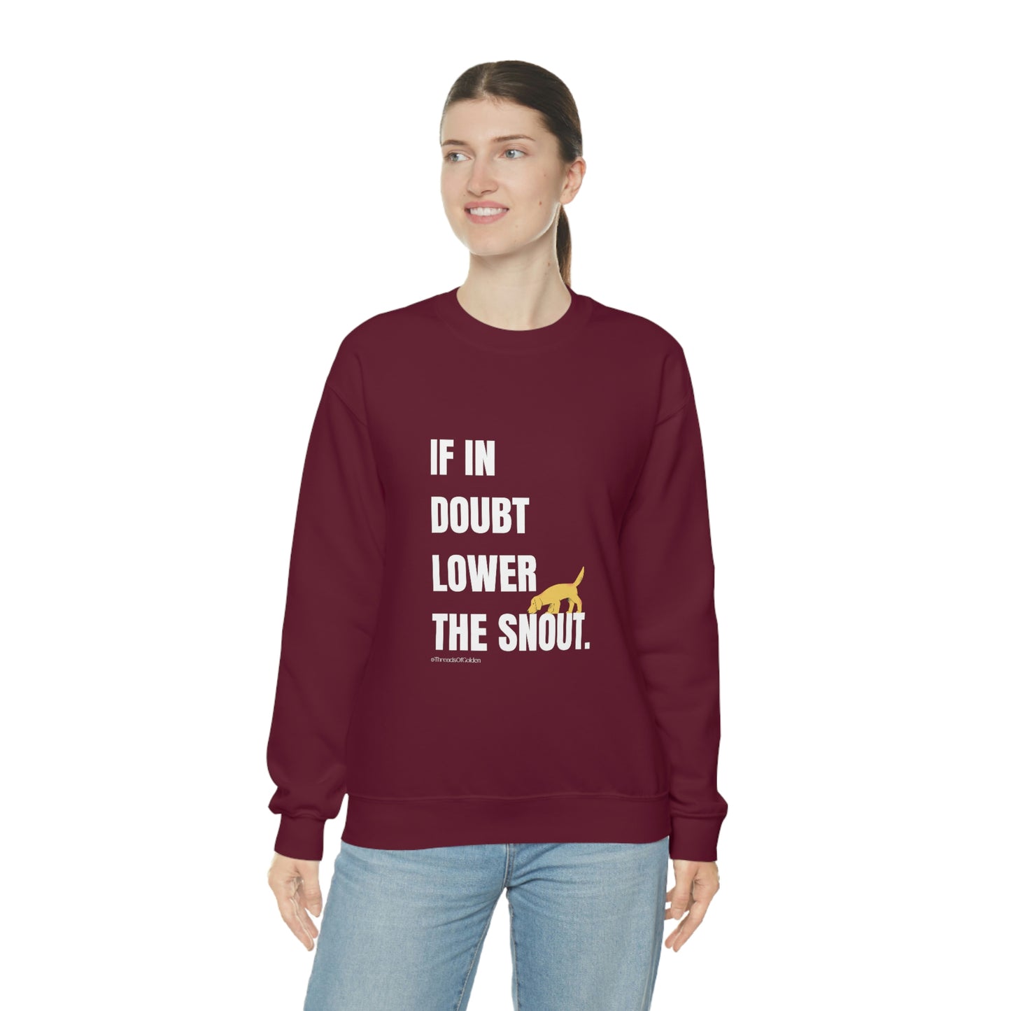 If In Doubt Unisex Crewneck Sweatshirt