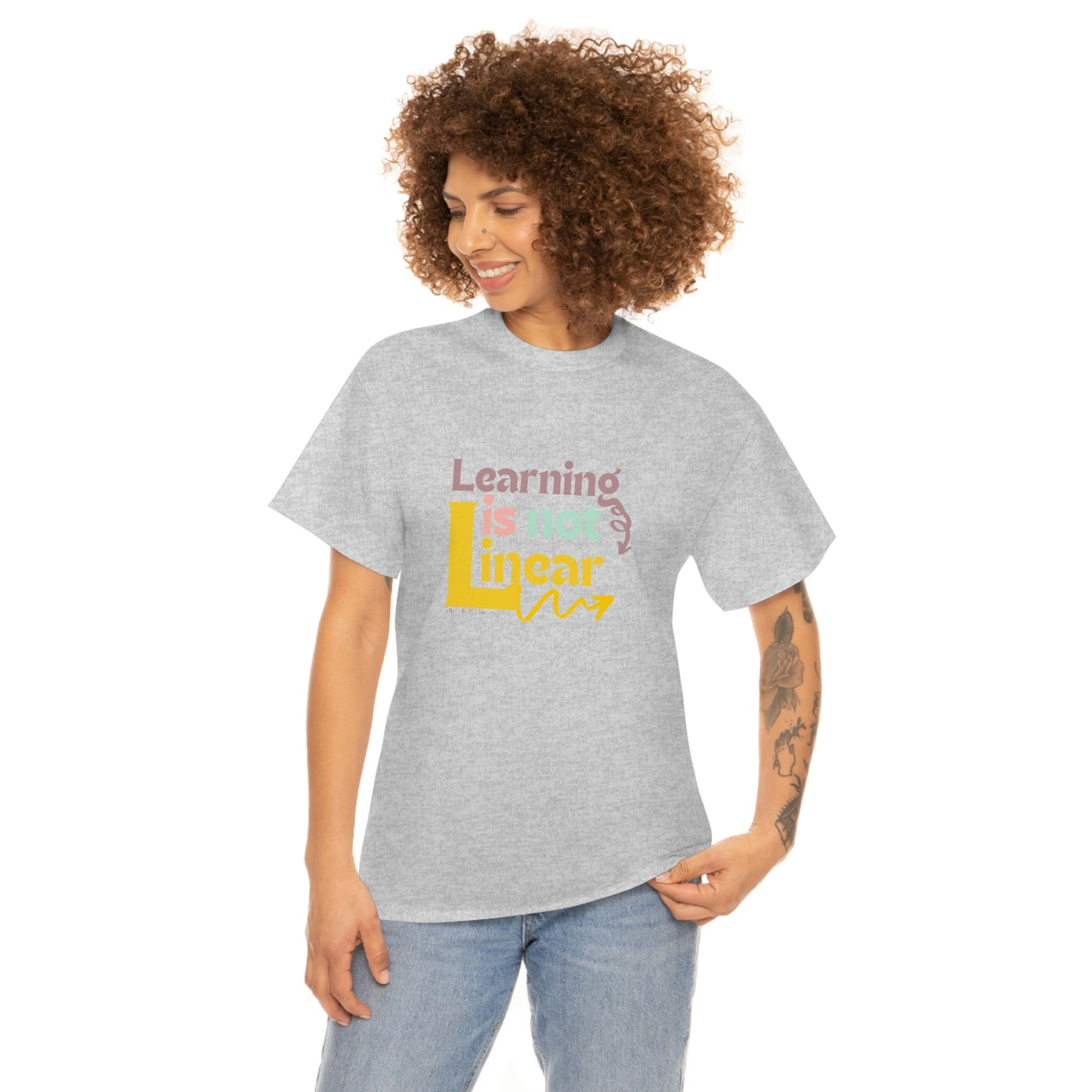 Learning Is Not Linear Unisex Tee