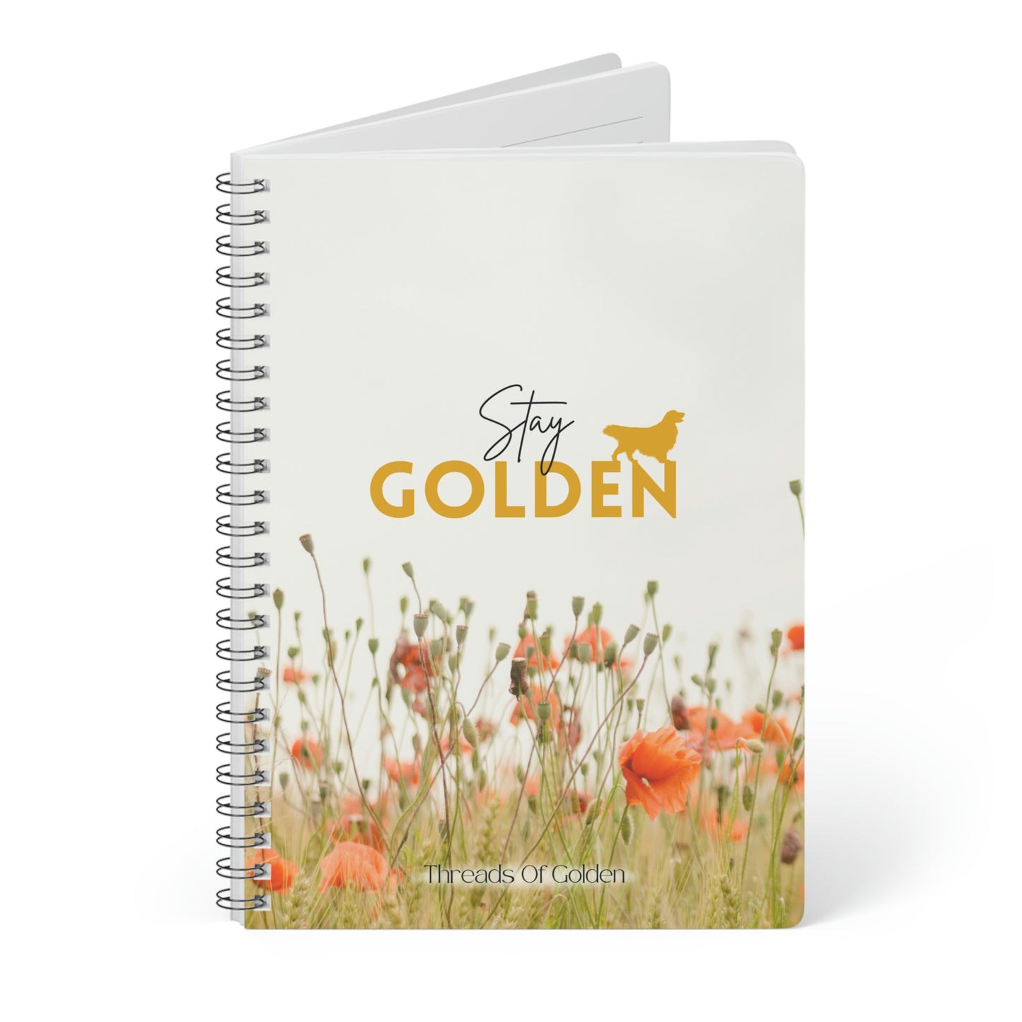 Stay Golden Notebook
