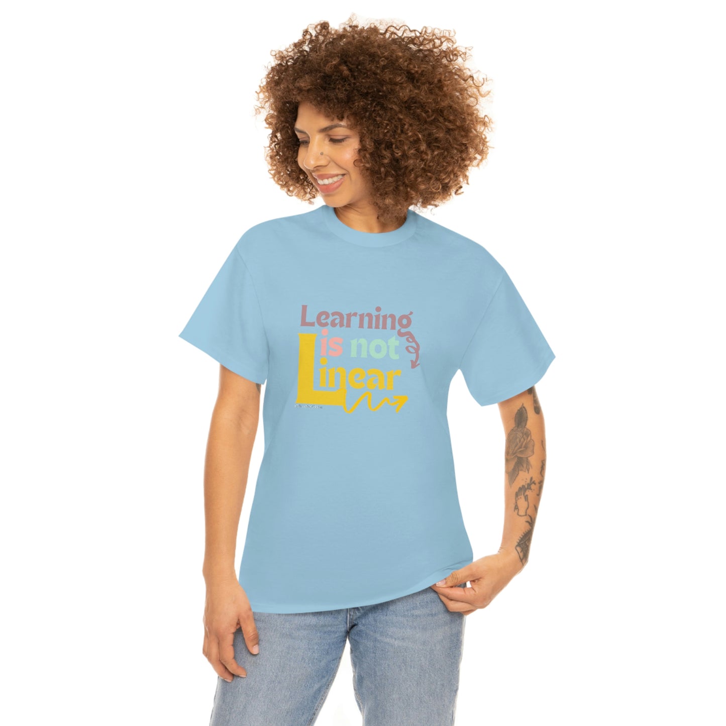 Learning Is Not Linear Unisex Tee