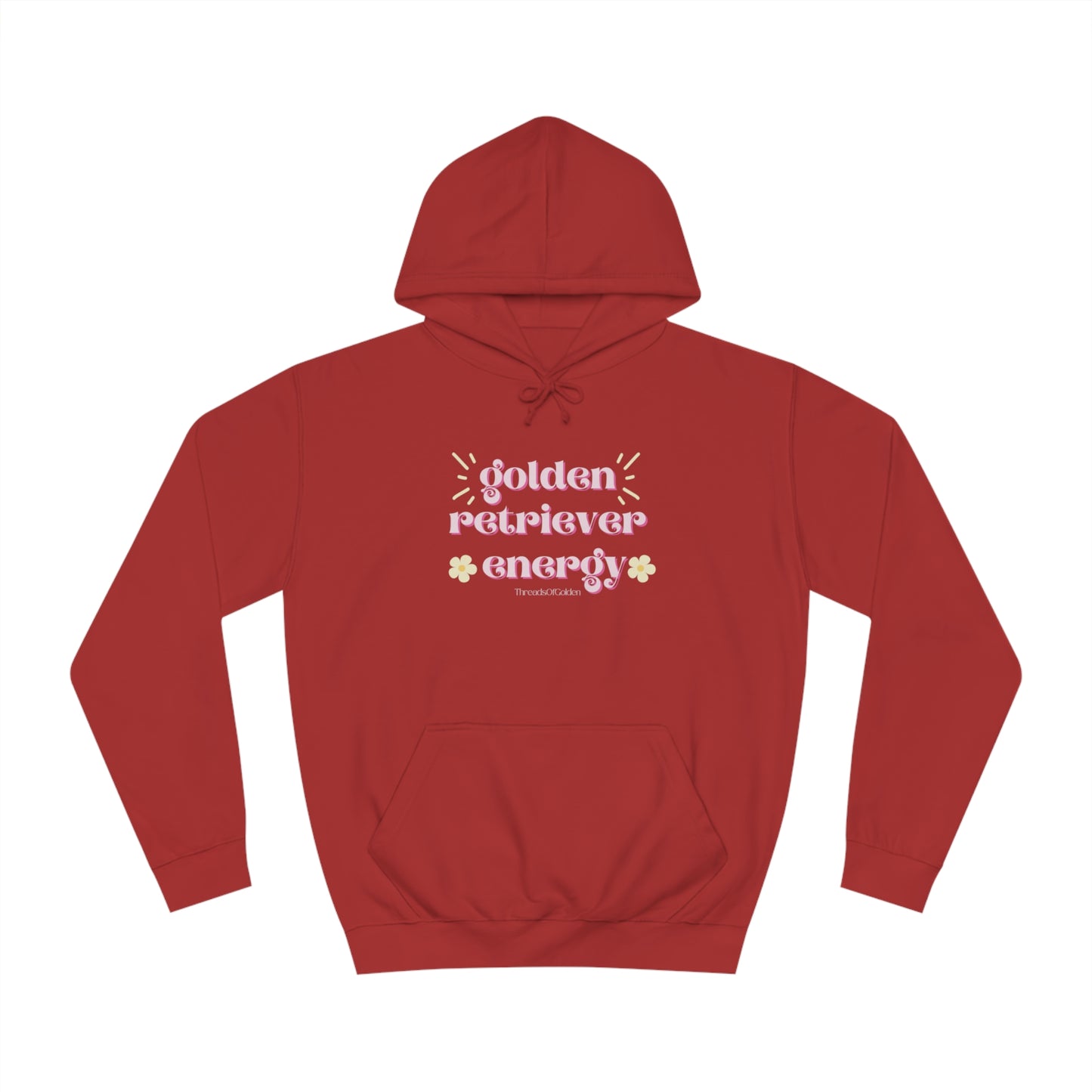 Golden Retriever Energy Hoodie