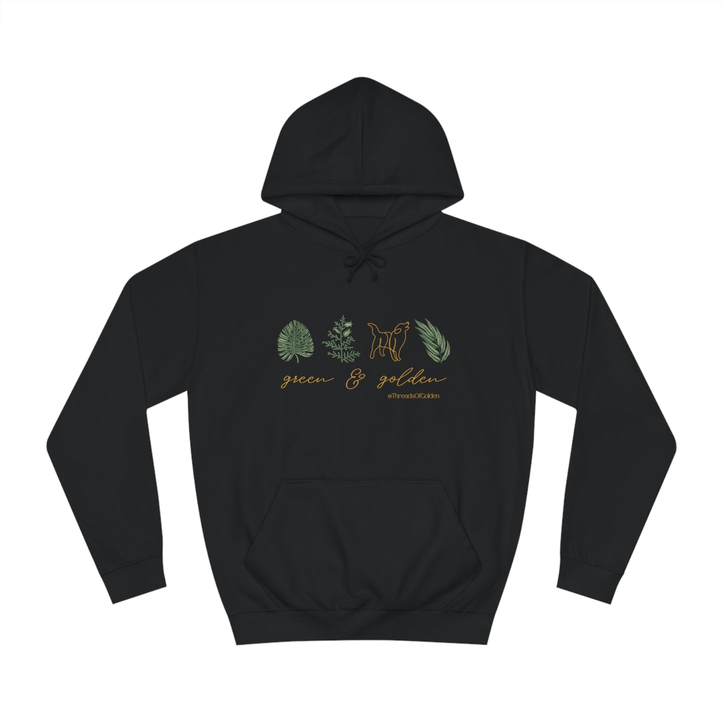 Green & Golden Hoodie