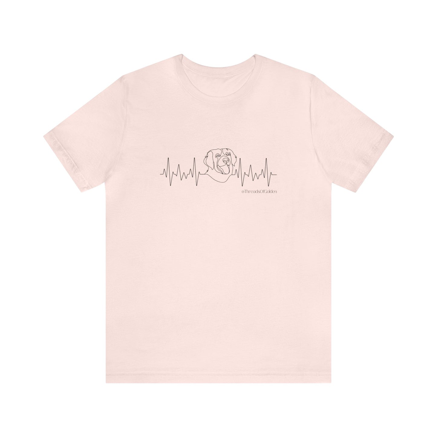 Golden Heartbeat Unisex Tee