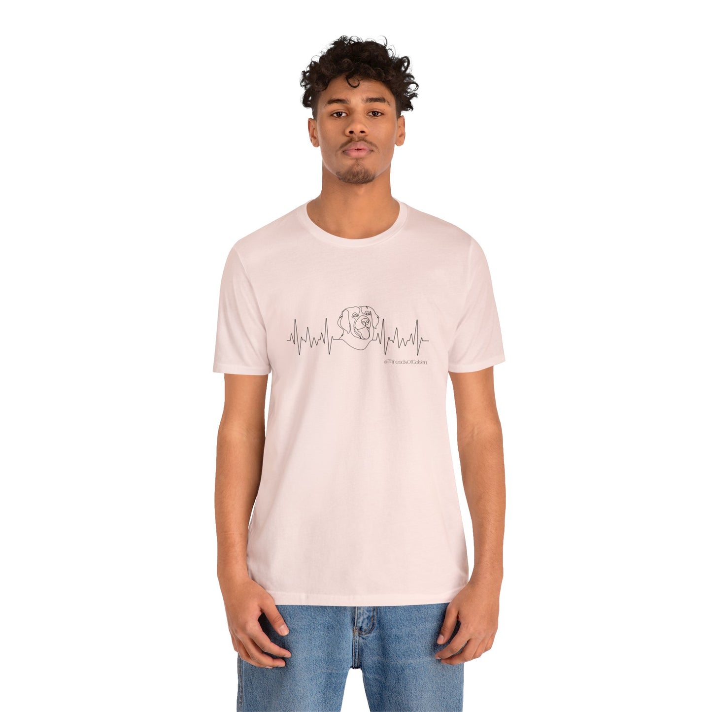 Golden Heartbeat Unisex Tee