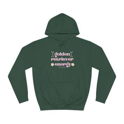 Golden Retriever Energy Hoodie