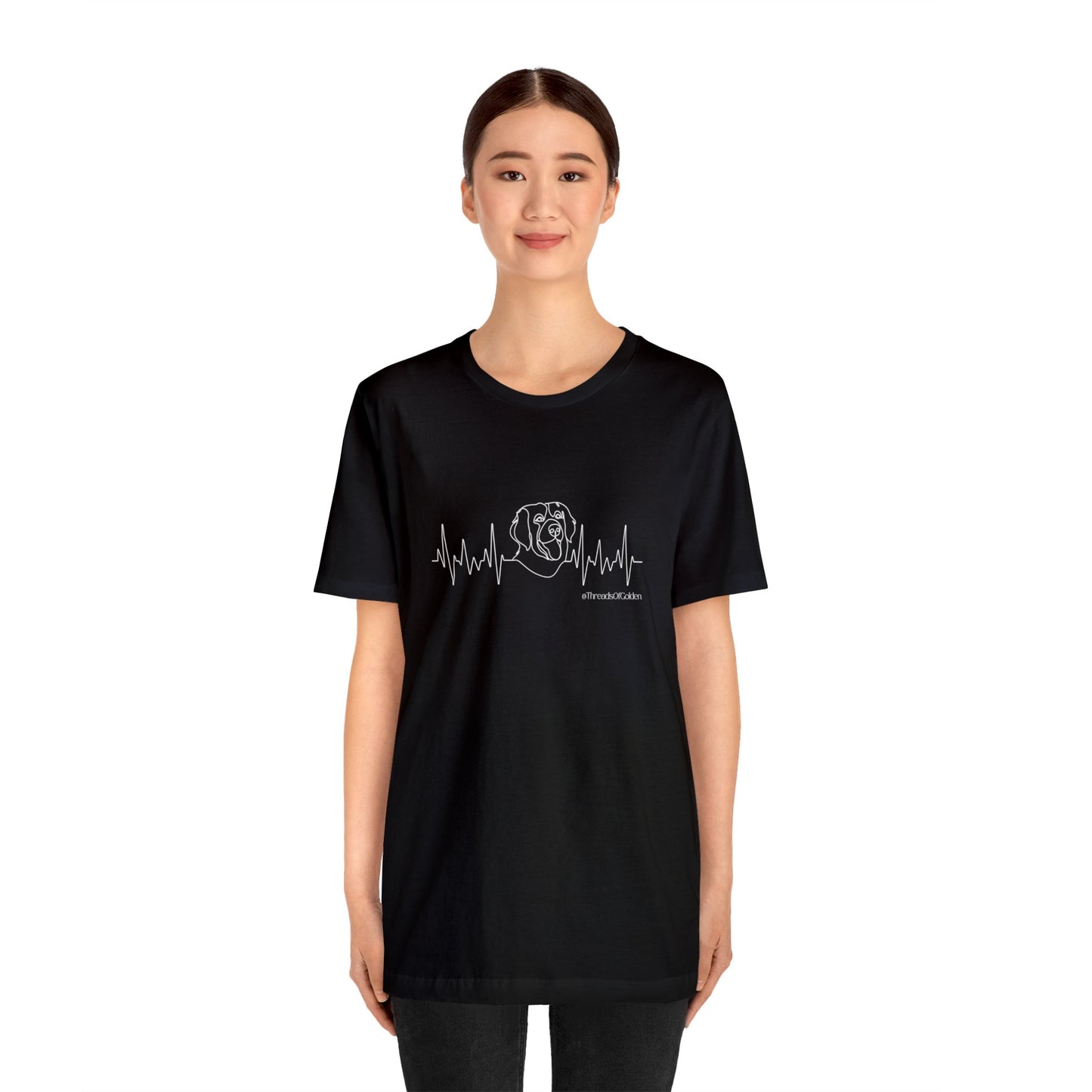Golden Heartbeat Unisex Tee
