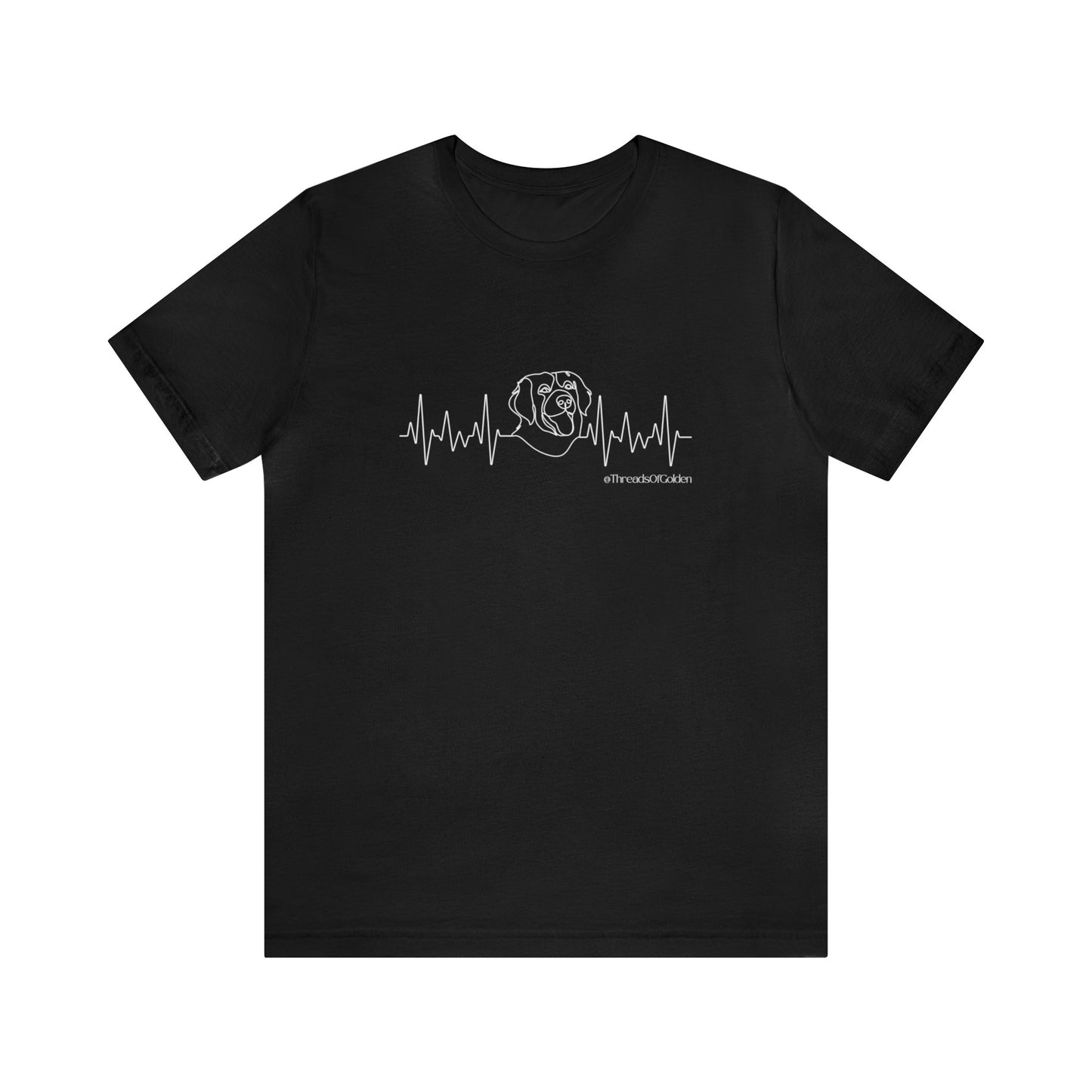 Golden Heartbeat Unisex Tee