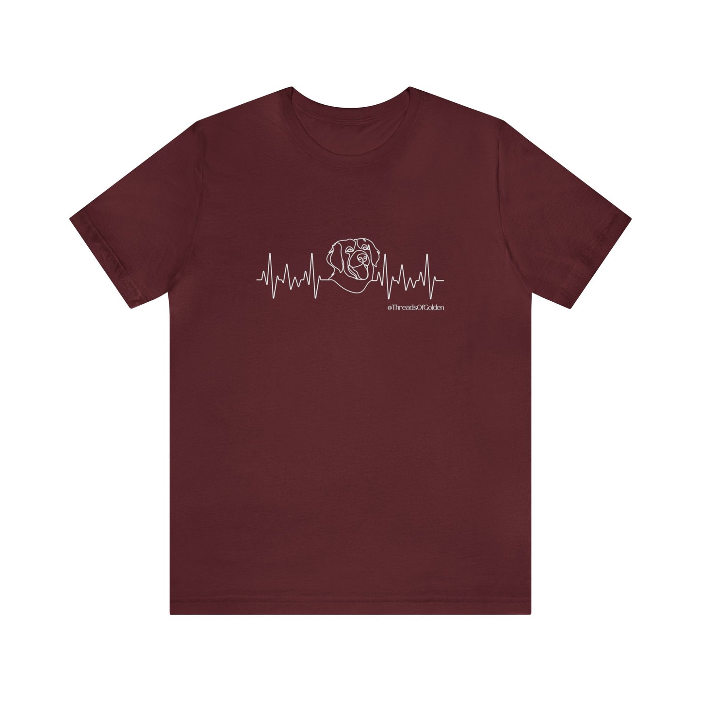 Golden Heartbeat Unisex Tee