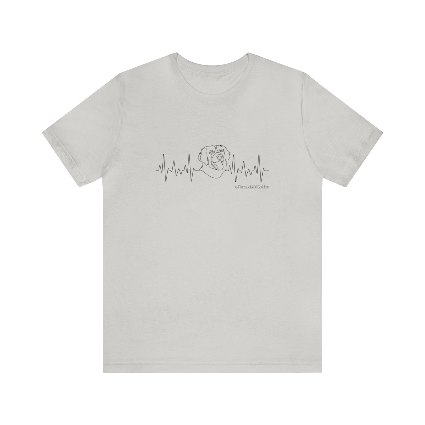 Golden Heartbeat Unisex Tee