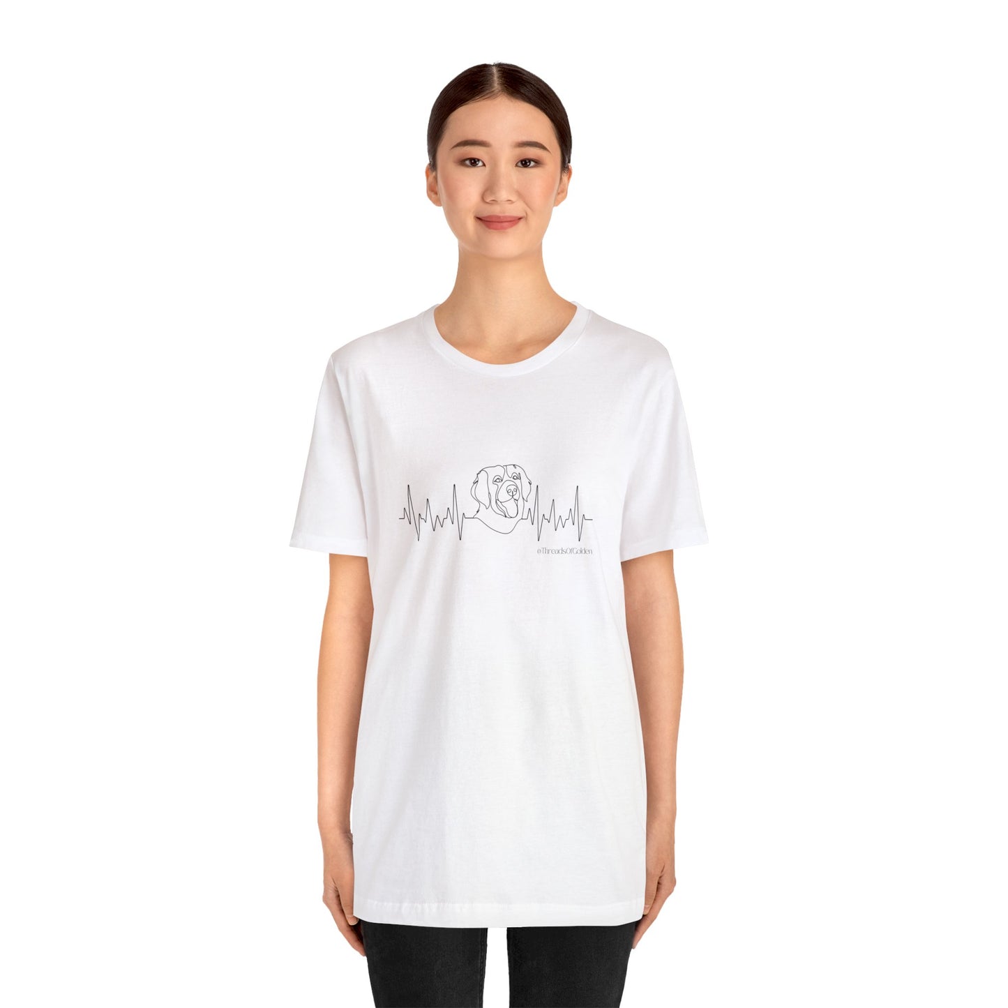 Golden Heartbeat Unisex Tee
