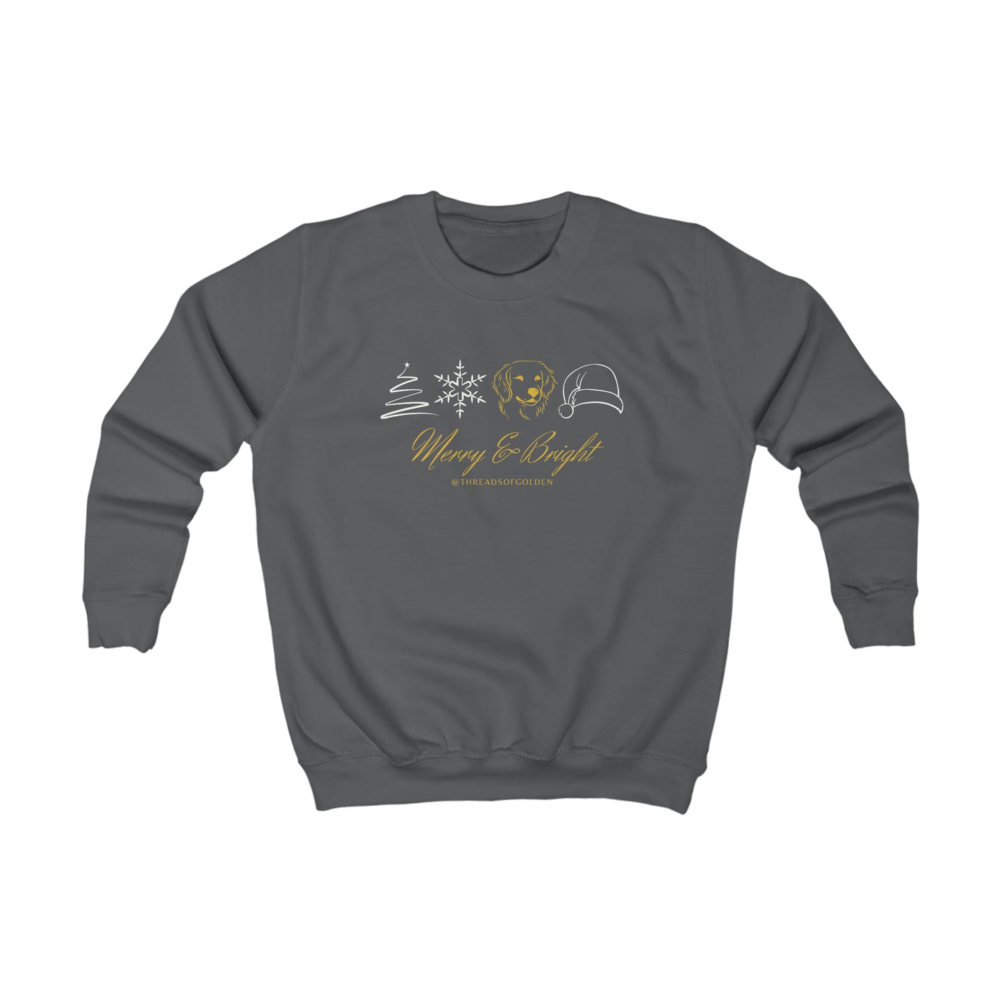 Kids Merry & Bright Sweatshirt