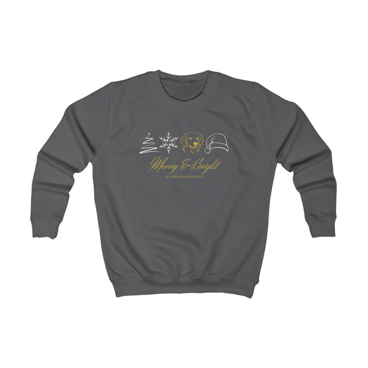 Kids Merry & Bright Sweatshirt