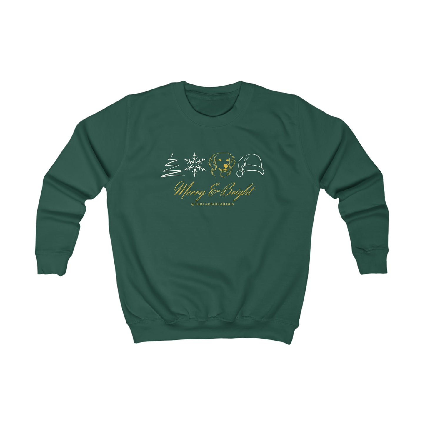 Kids Merry & Bright Sweatshirt