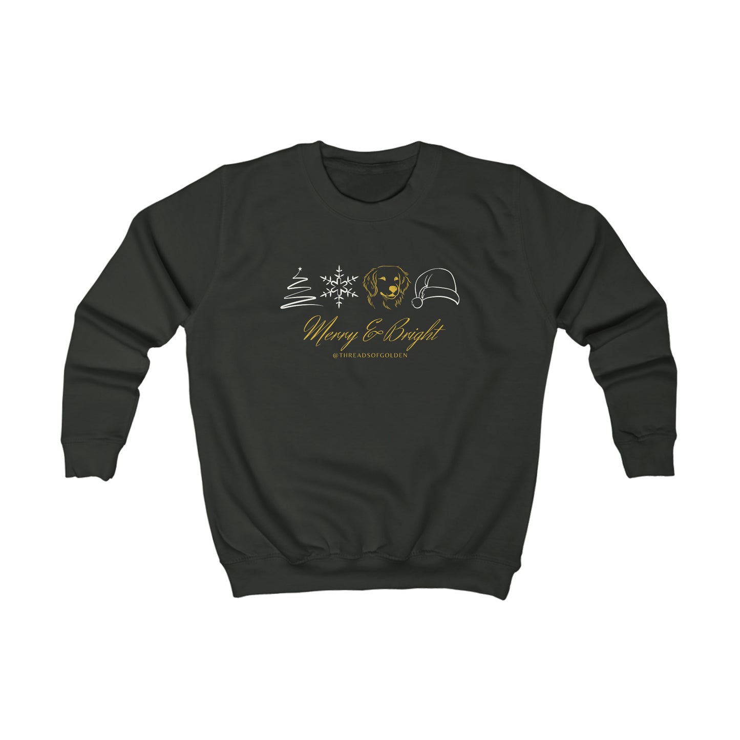 Kids Merry & Bright Sweatshirt