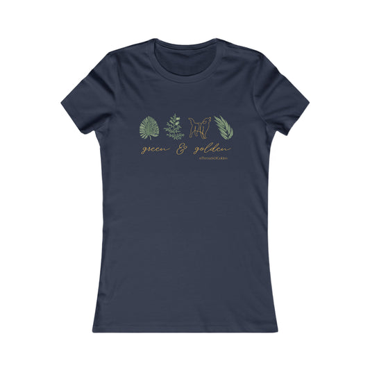 Green & Golden Women's Tee