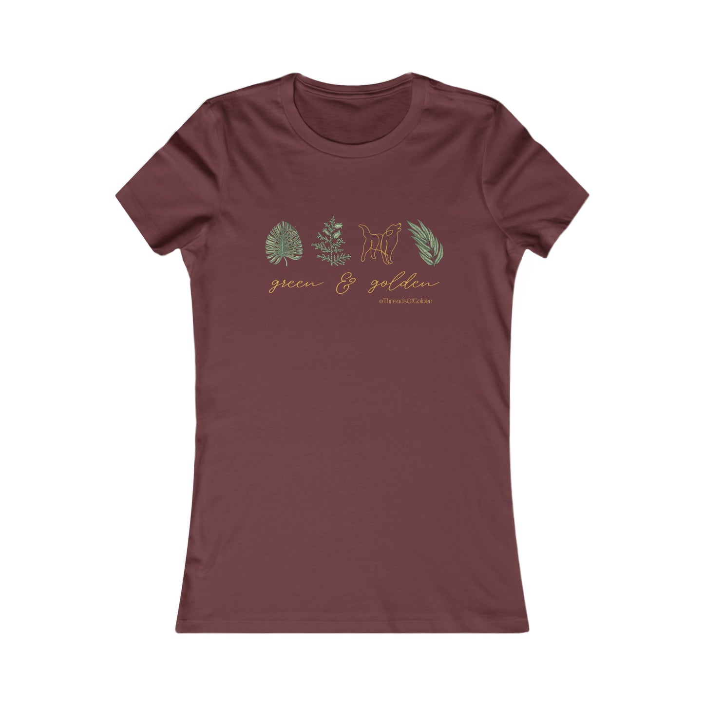 Green & Golden Women's Tee