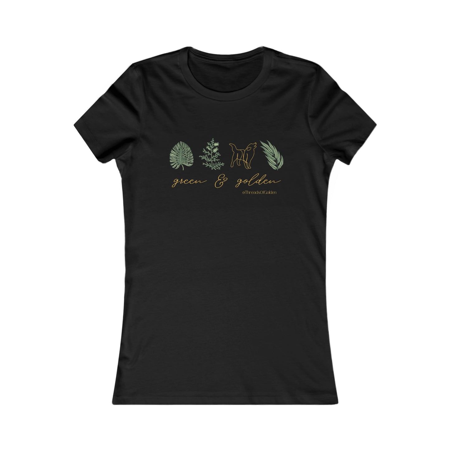 Green & Golden Women's Tee