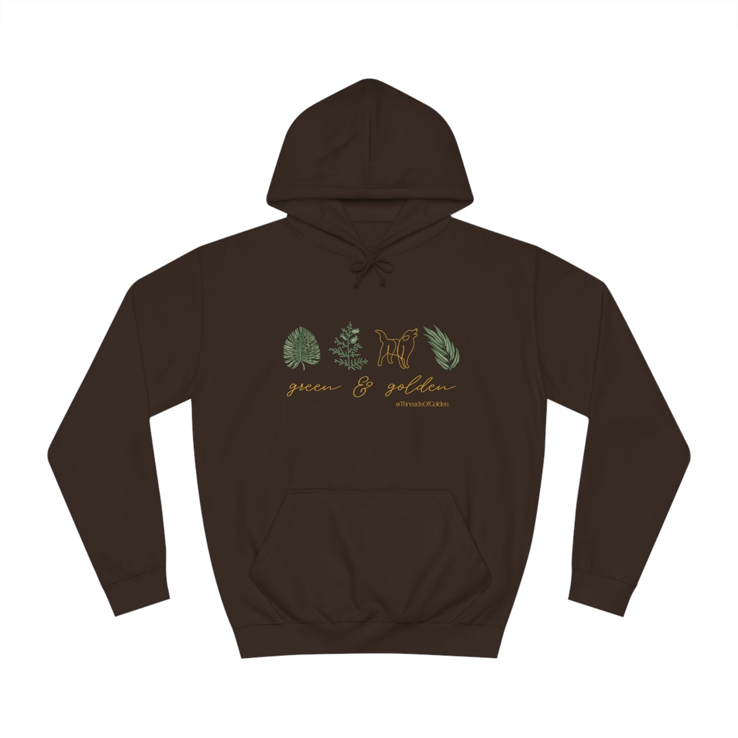 Green & Golden Hoodie