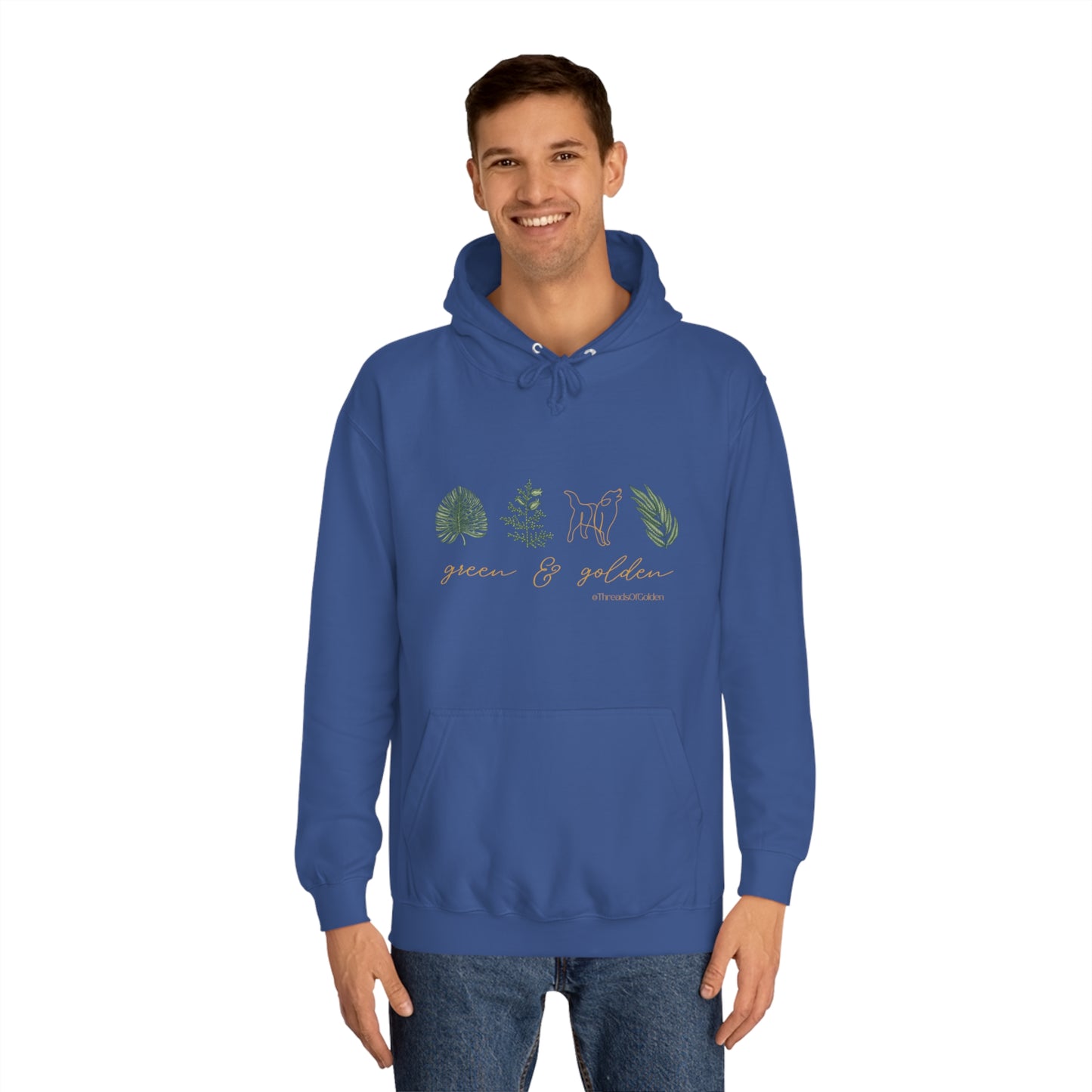 Green & Golden Hoodie