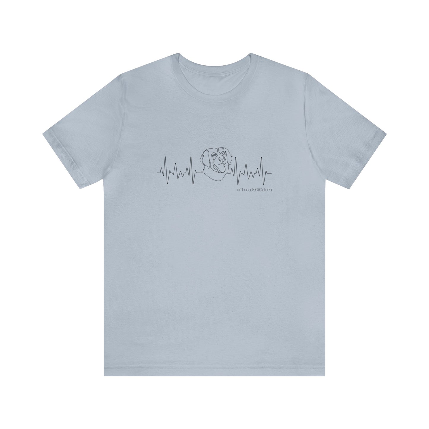 Golden Heartbeat Unisex Tee