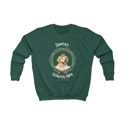Kids Golden Elf Sweatshirt