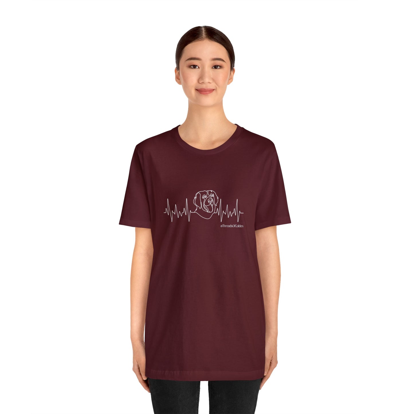 Golden Heartbeat Unisex Tee