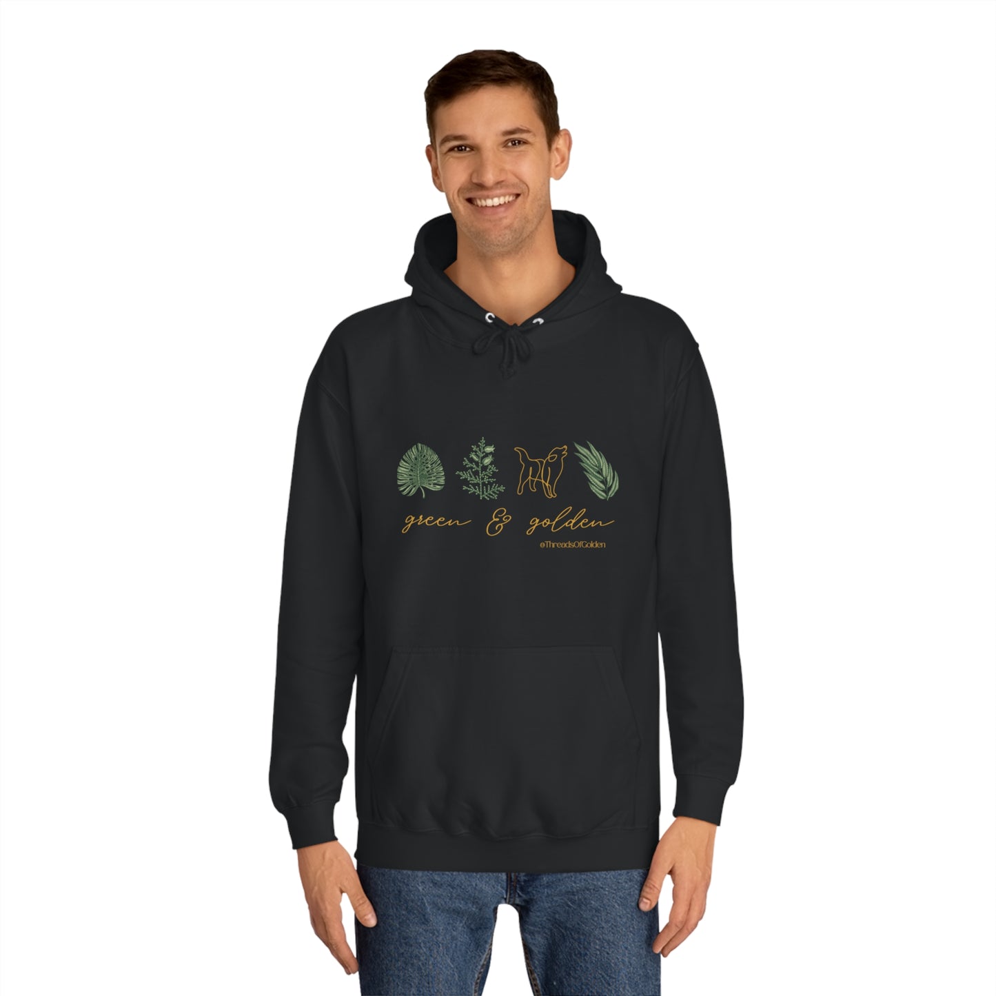 Green & Golden Hoodie