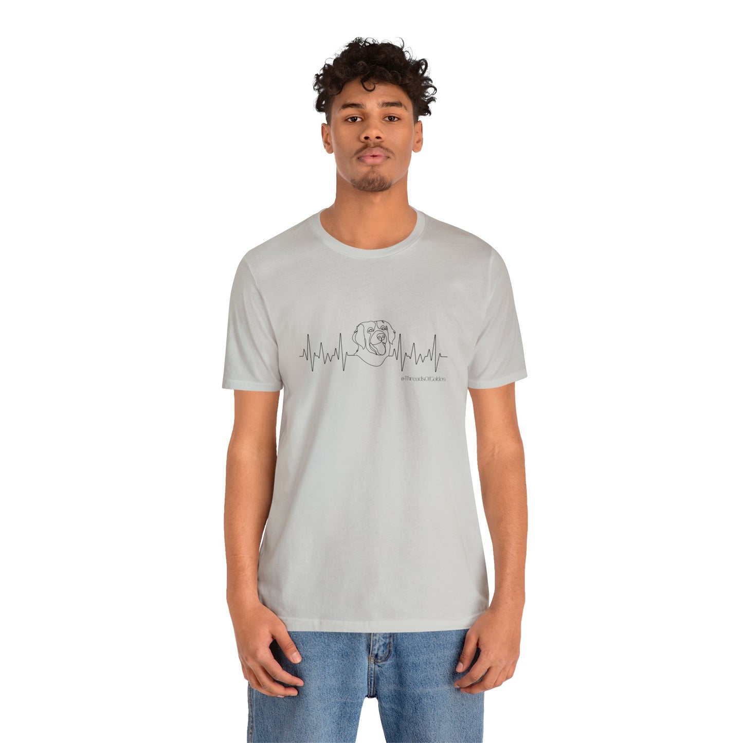 Golden Heartbeat Unisex Tee