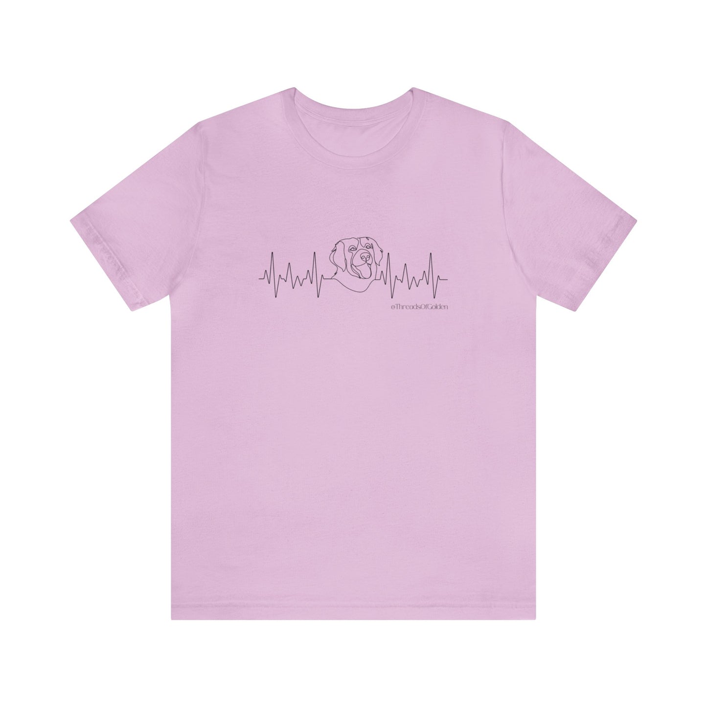 Golden Heartbeat Unisex Tee