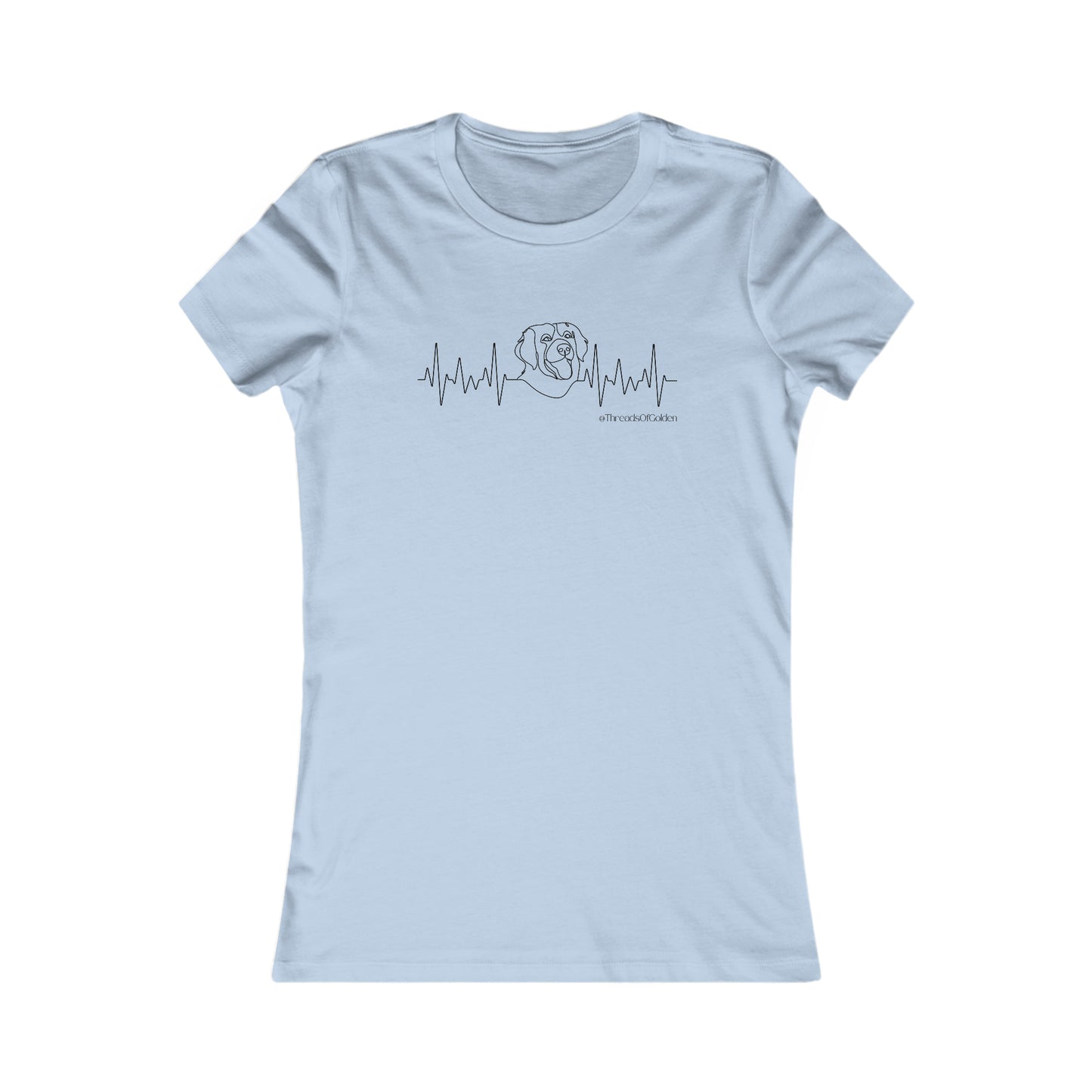 Golden Heartbeat Women's Tee