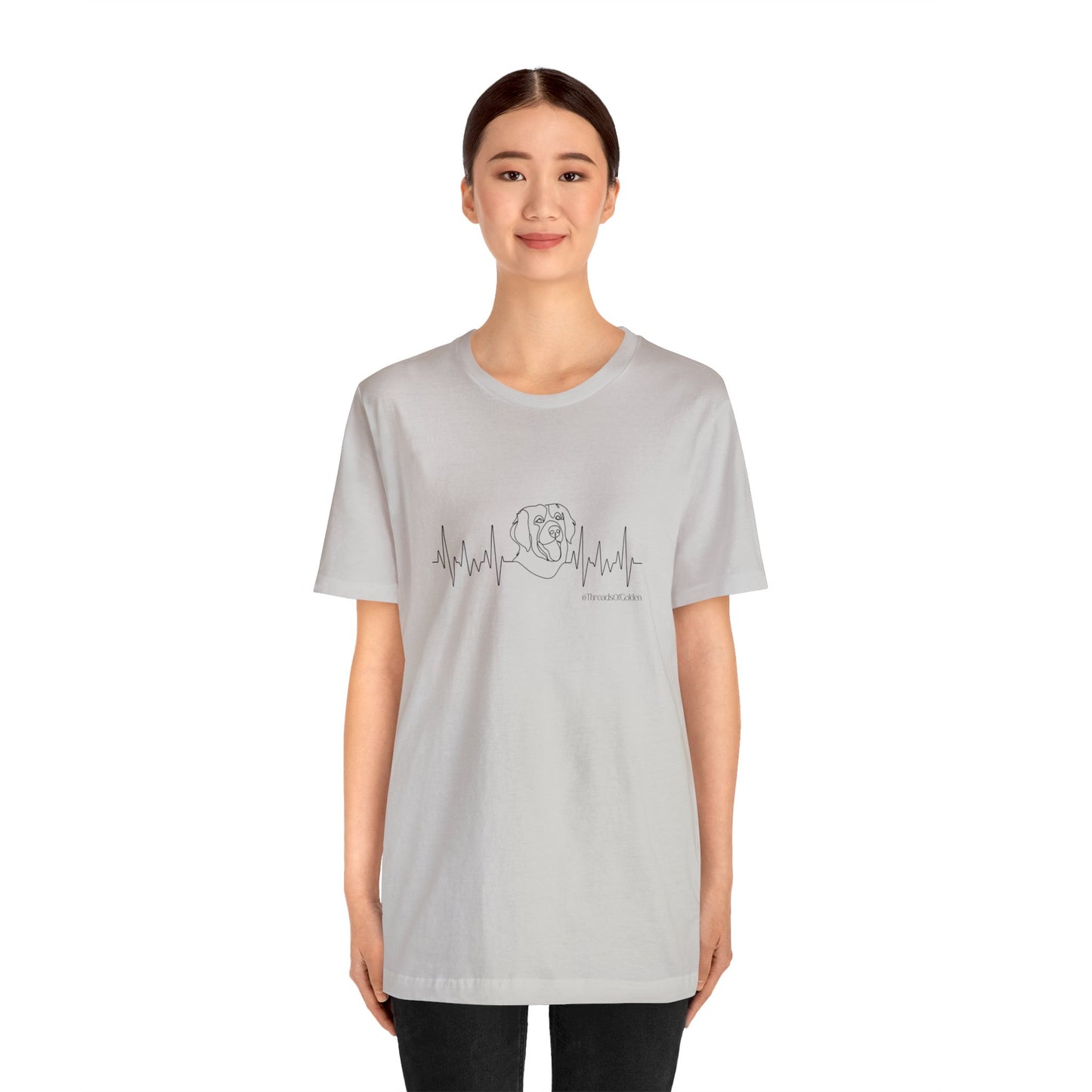 Golden Heartbeat Unisex Tee